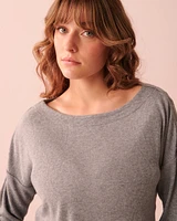 Ribbed Long Sleeve Shirt