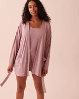 Ribbed Kimono