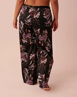 Satin Wide Leg Pants
