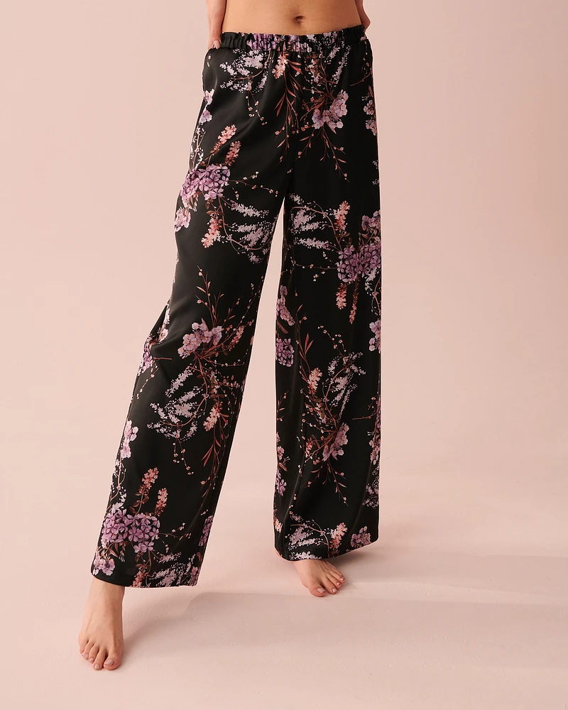 Satin Wide Leg Pants