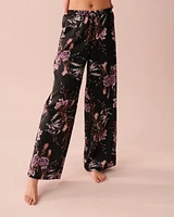 Satin Wide Leg Pants