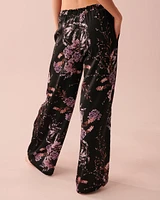 Satin Wide Leg Pants