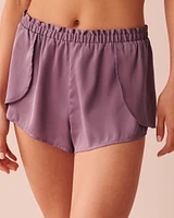 Short en satin