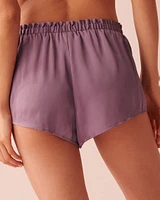 Short en satin