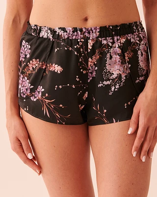 Short en satin