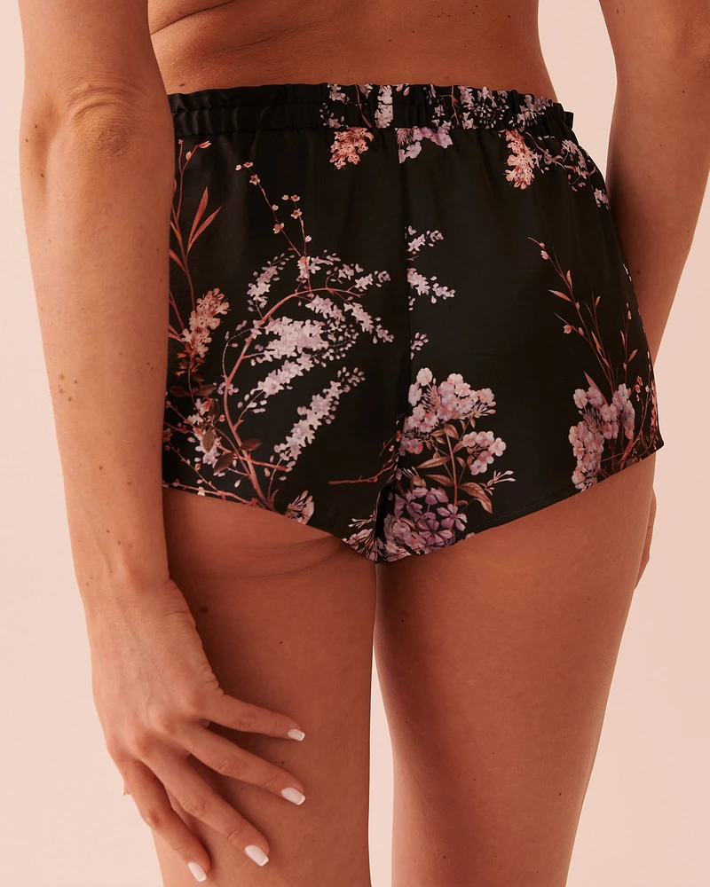 Short en satin