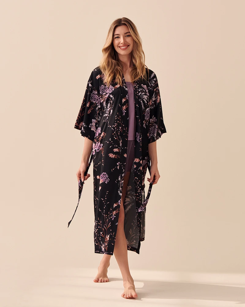 Kimono en satin