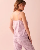 Camisole bordure en crochet