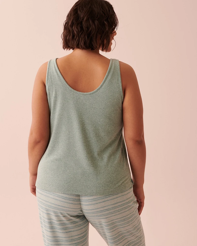 Recycled Fibers Scoop Neck Cami