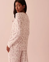 Chandail manches longues en tricot doux