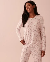 Chandail manches longues en tricot doux