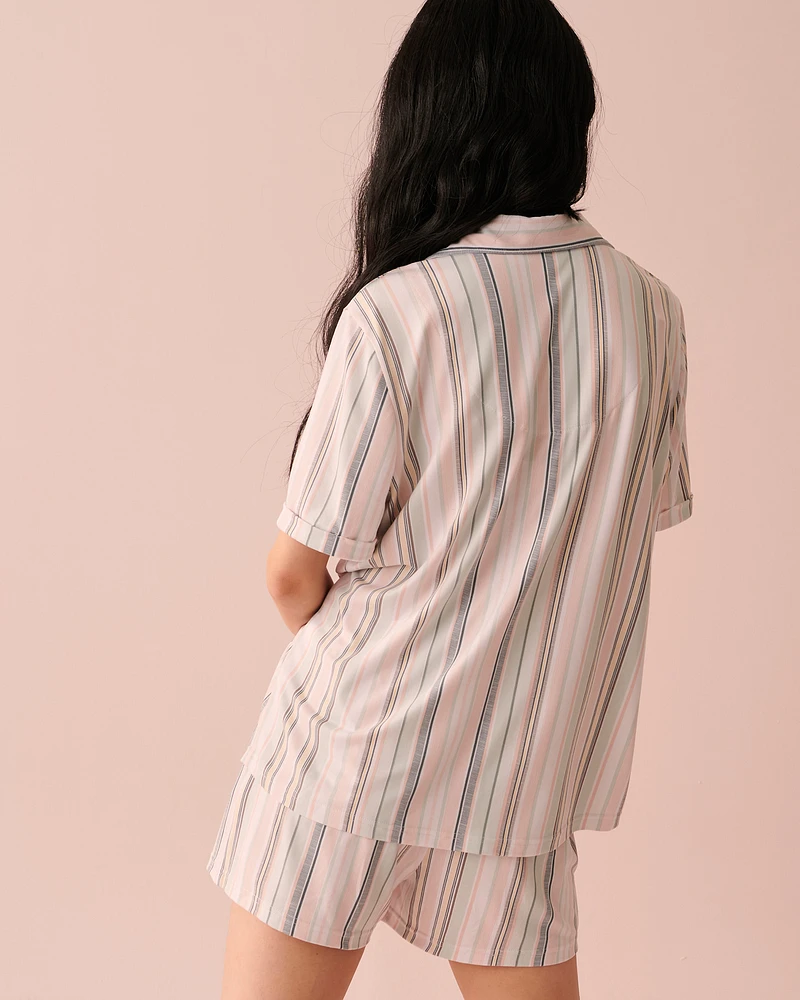 Super Soft Short Sleeve Button-down Shirt