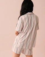 Super Soft Short Sleeve Button-down Shirt