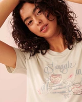 T-shirt col rond ultra doux