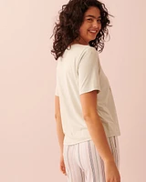 T-shirt col rond ultra doux