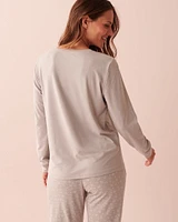 Chandail manches longues col rond ultra doux