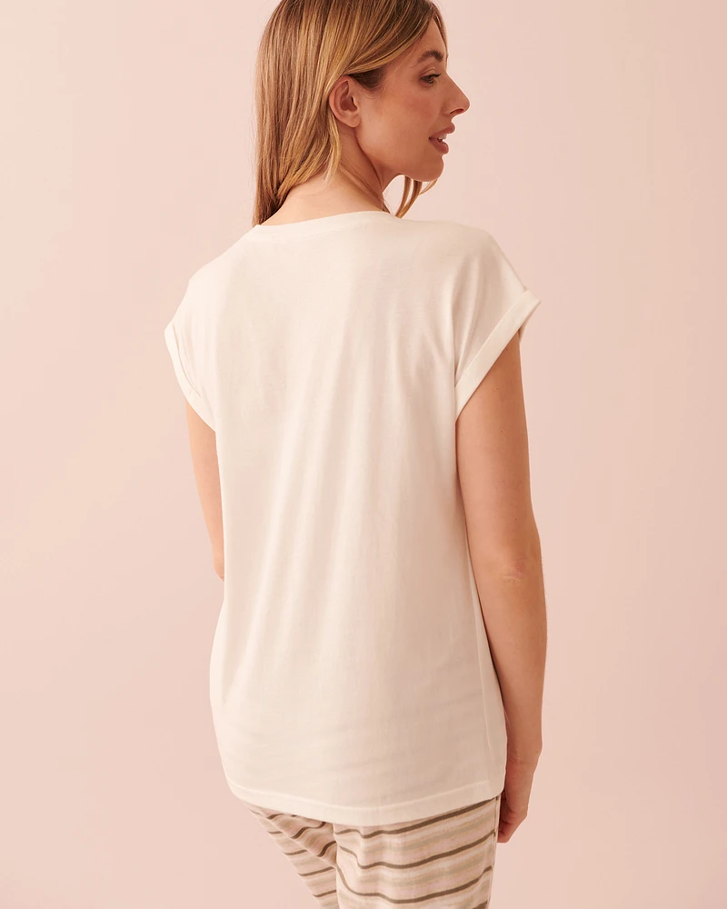 Cotton Crew Neck T-shirt