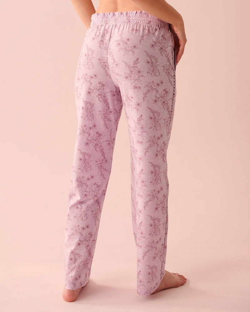 Pantalon bordure en crochet
