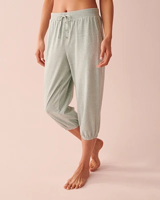 Ribbed Capri
