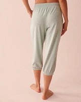 Ribbed Capri