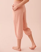 Ribbed Capri