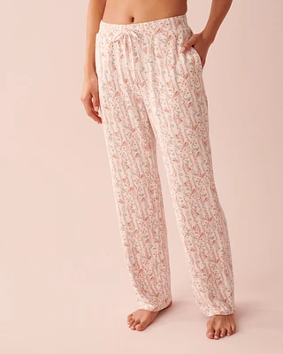 Pantalon jambe droite en fibres recyclées