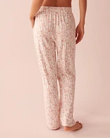 Pantalon jambe droite en fibres recyclées