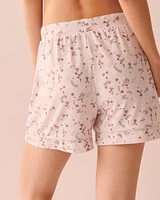 Soft Knit High Waist Shorts
