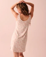 Recycled Fibers Sleeveless Sleepshirt