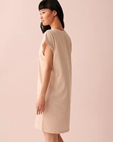 Cotton Short Sleeve Sleepshirt