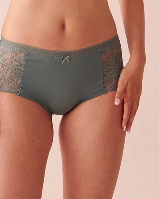 Super Soft Lace Detail Boyleg Panty