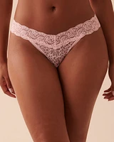 Lace Thong Panty