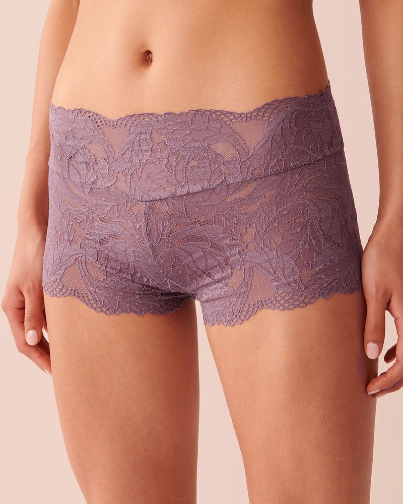 Culotte garçonne dentelle