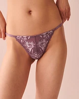 Lace String Panty