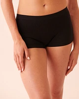 Seamless Ribbed Boyleg Panty