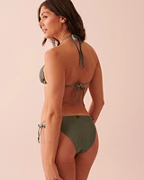 Haut de bikini triangle TEXTURED