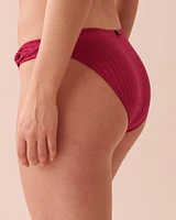 BEAUJOLAIS Shirred Sides Bikini Bottom