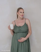 Robe à bretelles minces