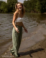 TEXTURED Bandeau Bikini Top