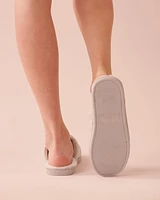 Pantoufles mules matelassées
