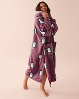 Night Owl Soft Plush Oversized Hoodie