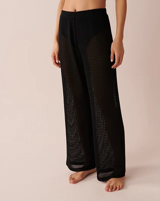 Pantalon en crochet