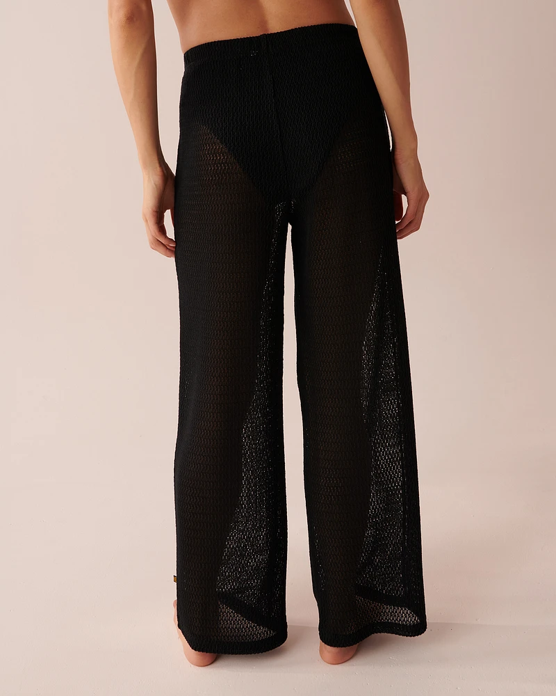 Pantalon en crochet