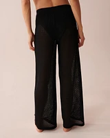 Pantalon en crochet