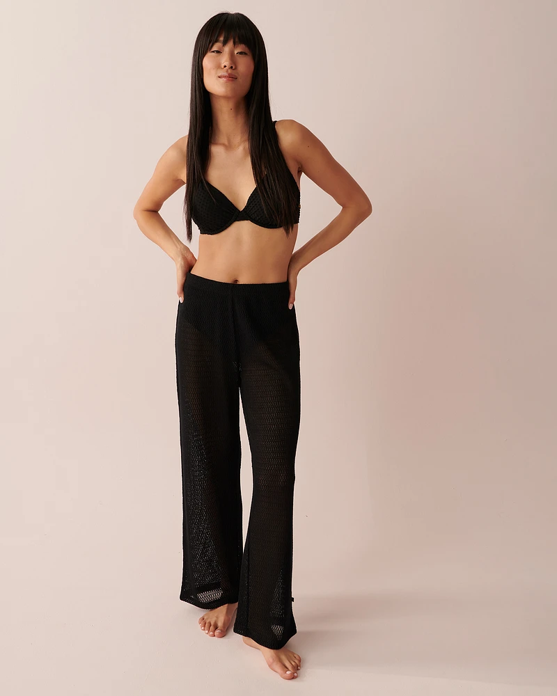 Pantalon en crochet