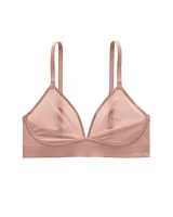 Bralette en résille transparente