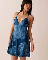 Recycled Fibers Lace Trim Nightie