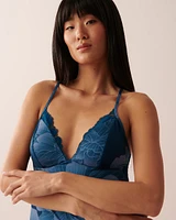 Recycled Fibers Lace Trim Nightie