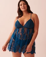 Lace and Mesh Babydoll