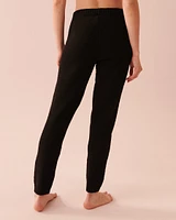 Pantalon ajusté en chenille